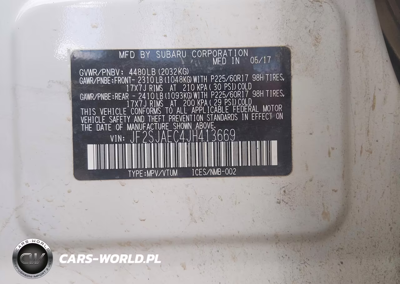 2018 Subaru Forester 2.5I Premium VIN:JF2SJAEC4JH413669 - 9