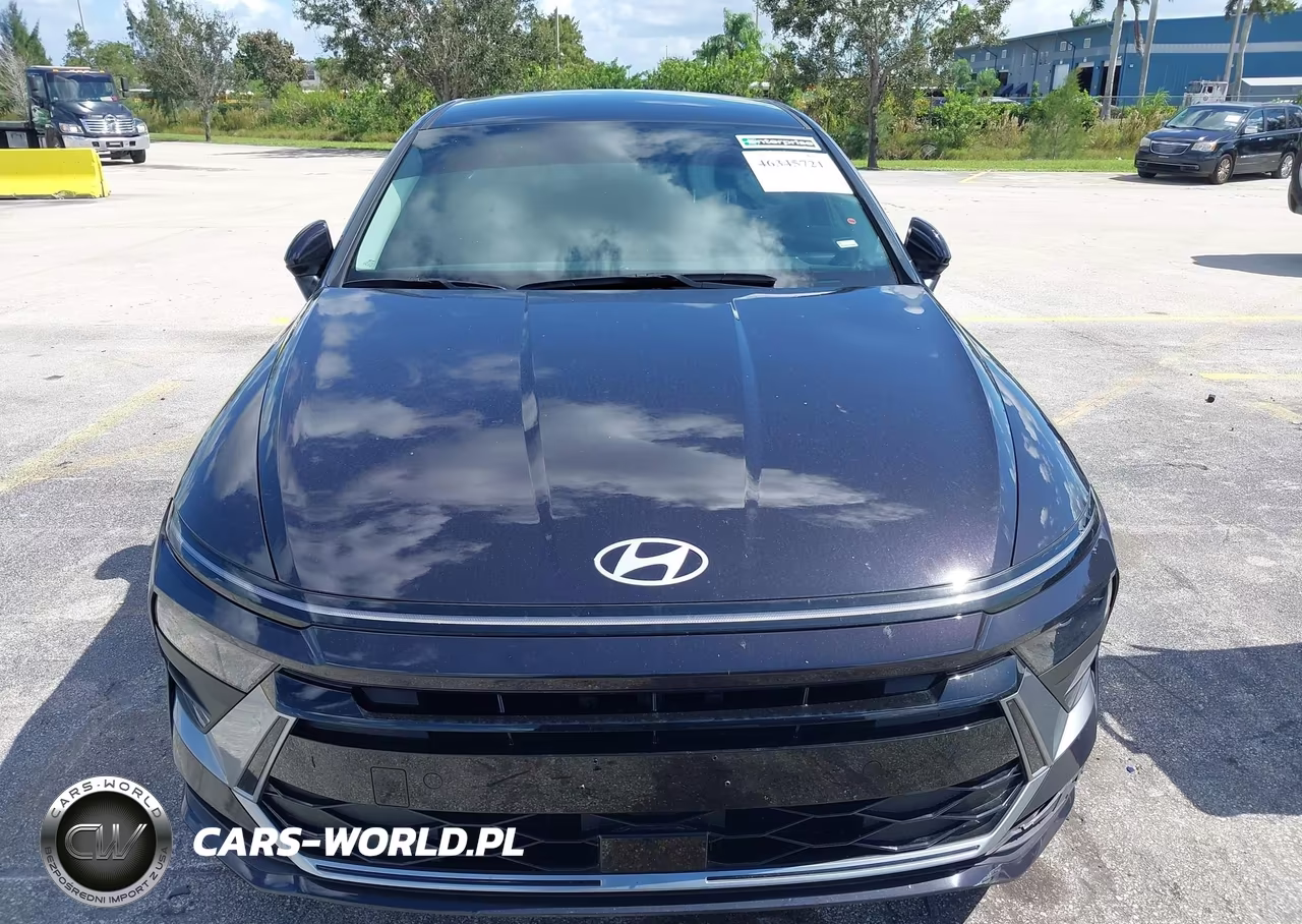 2026 Hyundai Sonata Hybrid Blue VIN:KMHL24JJ4TA168112 - 6