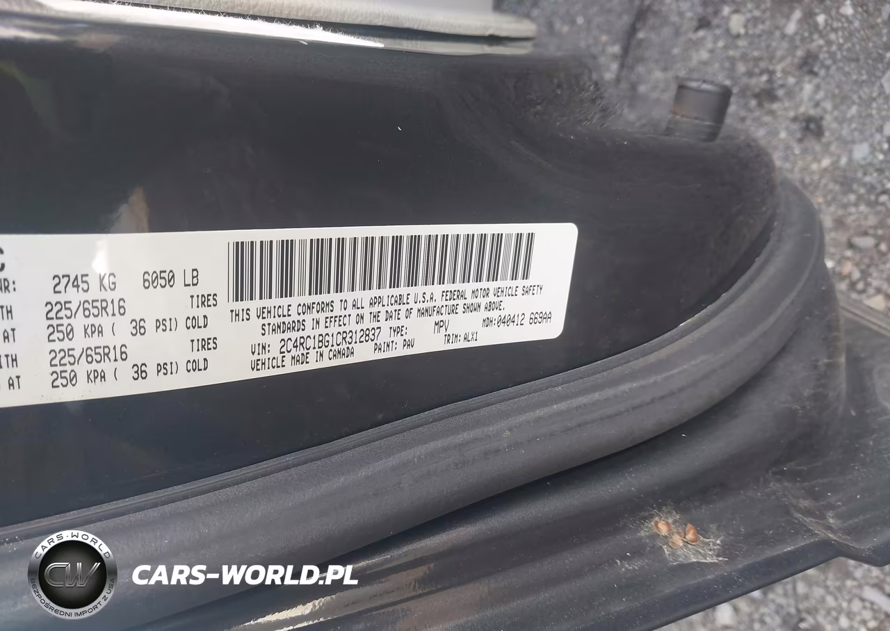 2012 Chrysler Town & Country Touring VIN:2C4RC1BG1CR312837 - 9