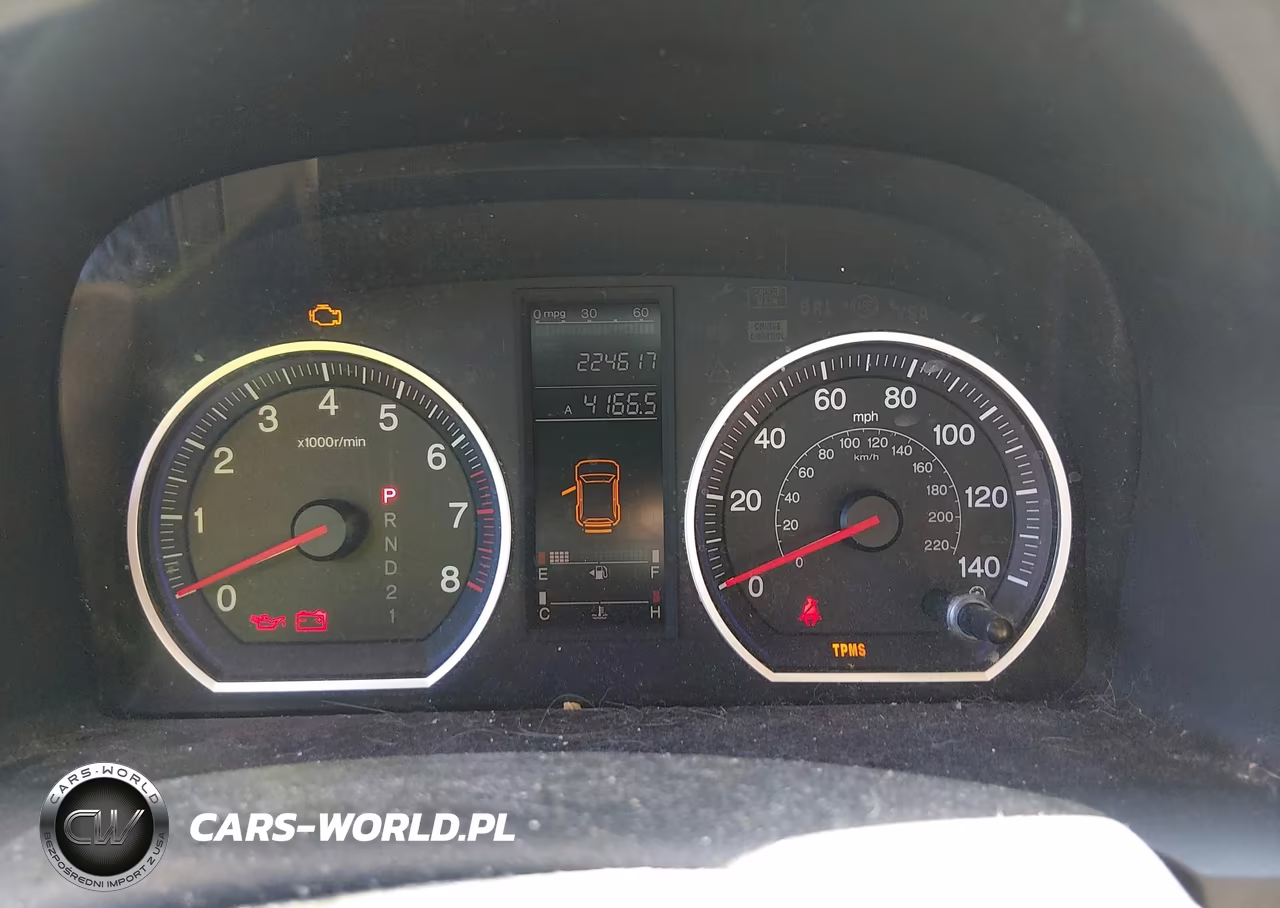 2009 Honda Cr-V Lx VIN:5J6RE48379L011890 - 7