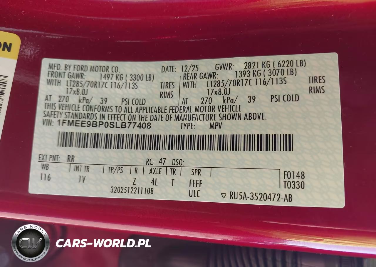 2025 Ford Bronco Badlands VIN:1FMEE9BP0SLB77408 - 9