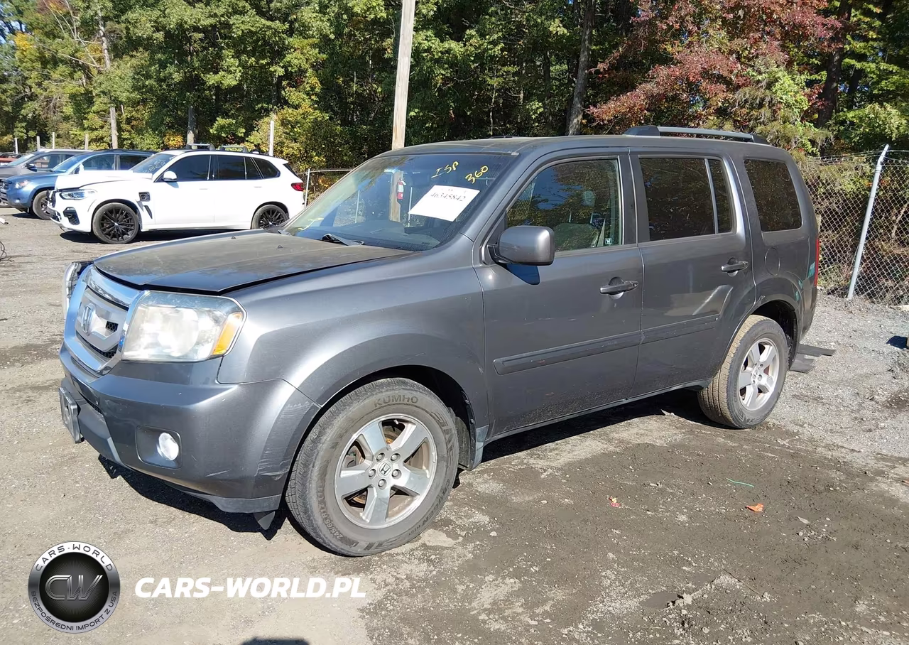 2011 Honda Pilot Ex-L VIN:5FNYF4H74BB001585 - 2