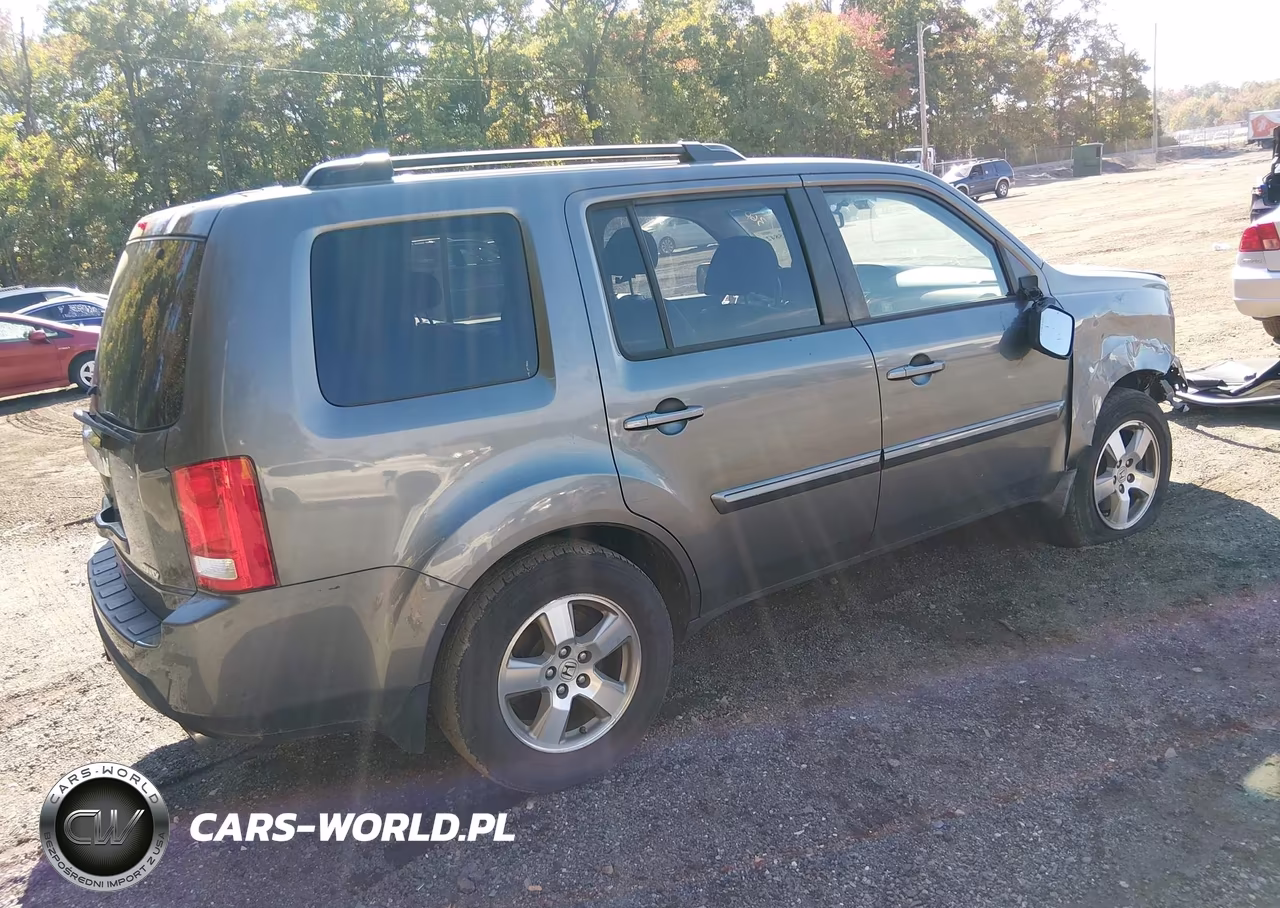 2011 Honda Pilot Ex-L VIN:5FNYF4H74BB001585 - 4