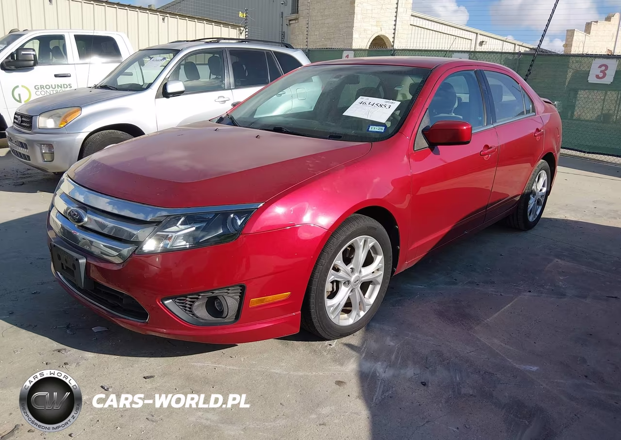 2012 Ford Fusion Se VIN:3FAHP0HAXCR209770 - 2