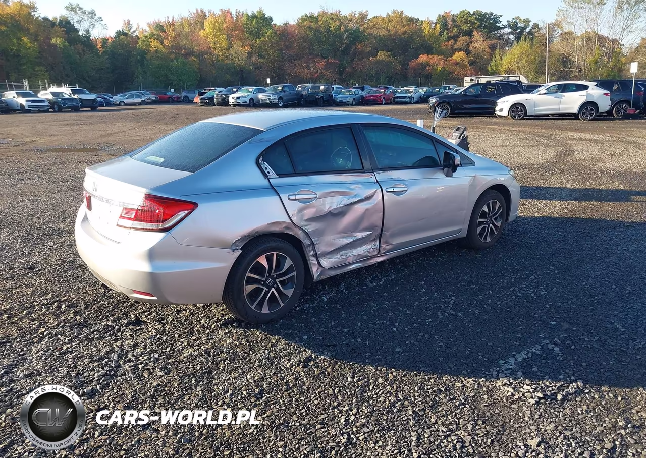 2015 Honda Civic Ex VIN:19XFB2F88FE202517 - 4