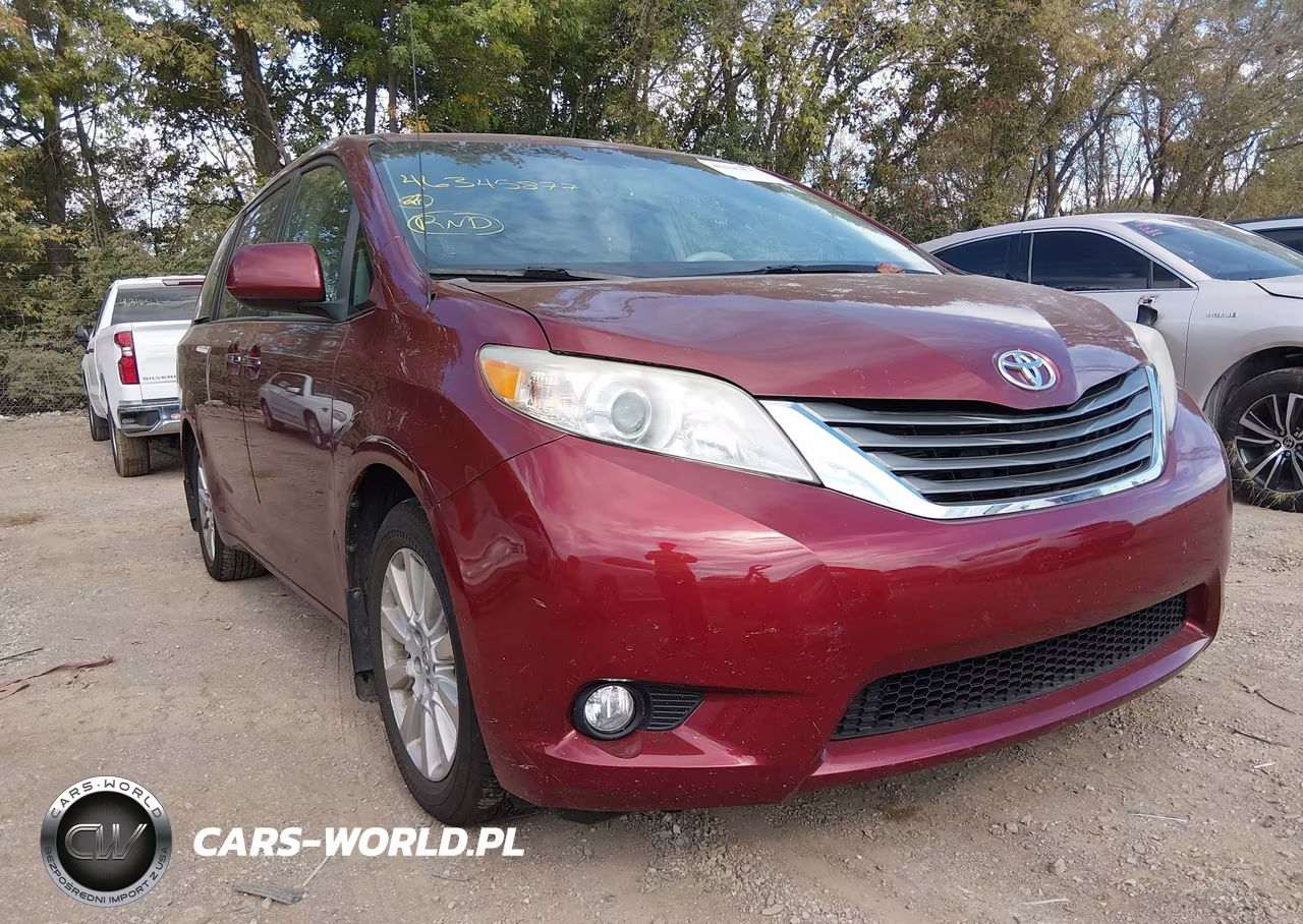 2013 Toyota Sienna Xle 7 Passenger