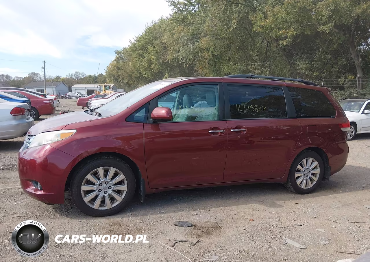 2013 Toyota Sienna Xle 7 Passenger VIN:5TDDK3DC7DS061074 - 14