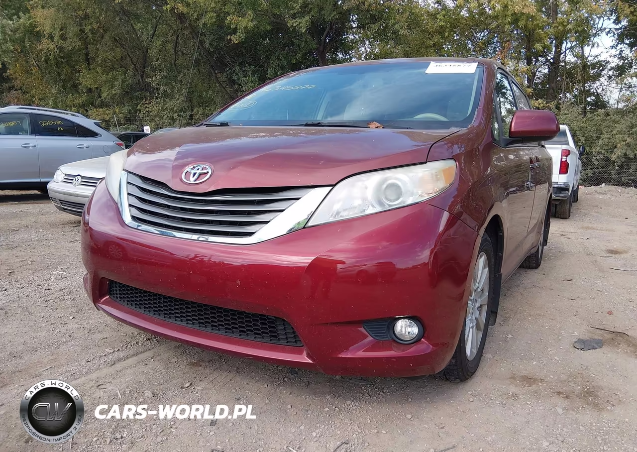 2013 Toyota Sienna Xle 7 Passenger VIN:5TDDK3DC7DS061074 - 2