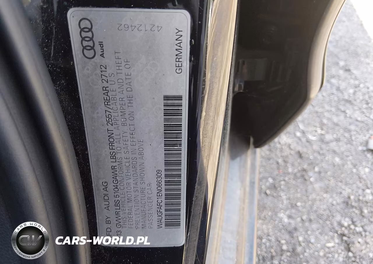 2014 Audi A6 2.0T Premium VIN:WAUGFAFC1EN066309 - 9