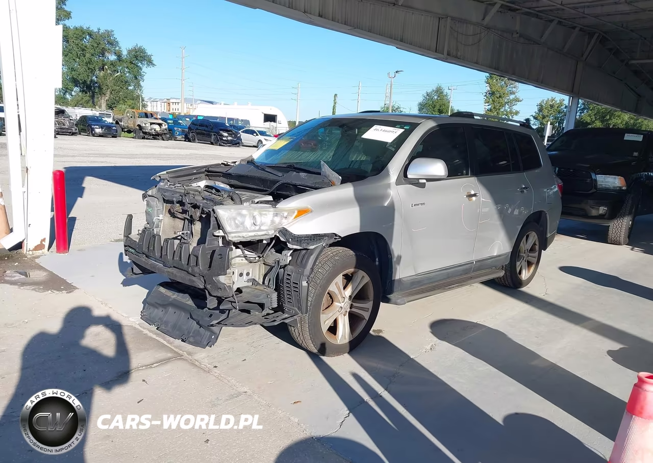 2013 Toyota Highlander Limited VIN:5TDYK3EH6DS119915 - 2