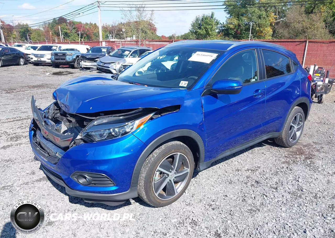 2022 Honda Hr-V Awd Ex VIN:3CZRU6H57NM751786 - 2