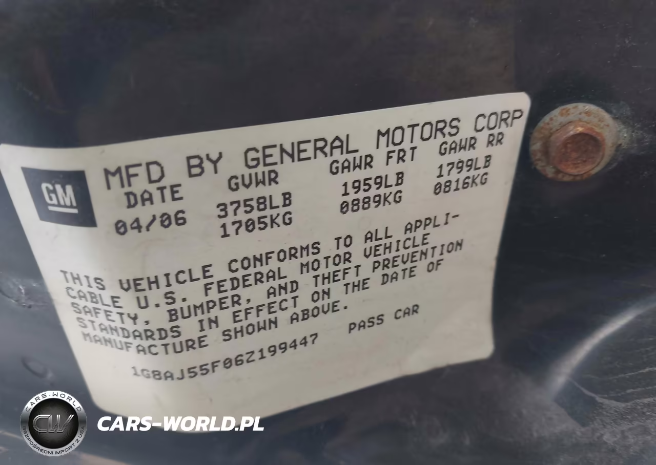 2006 Saturn Ion 2 VIN:1G8AJ55F06Z199447 - 9