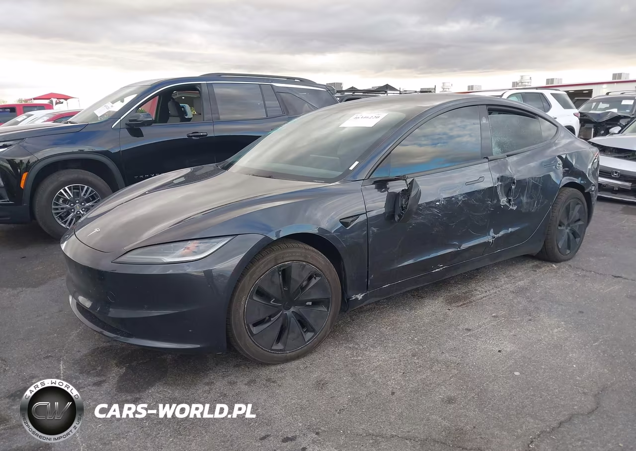 2024 Tesla Model 3 Long Range Dual Motor All-Wheel Drive VIN:5YJ3E1EB7RF744496 - 2