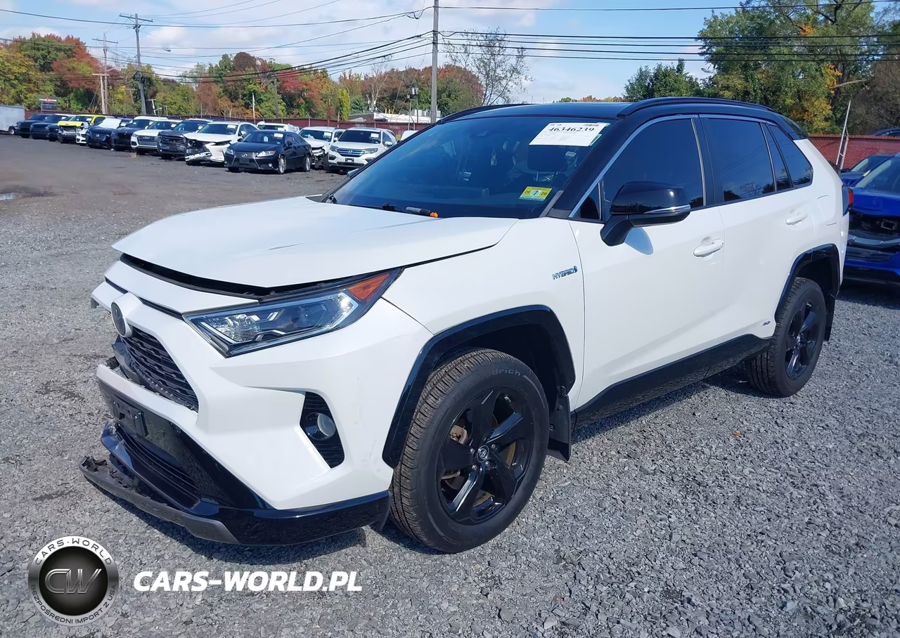2019 Toyota Rav4 Hybrid Xse VIN:2T3EWRFV5KW019976 - 2