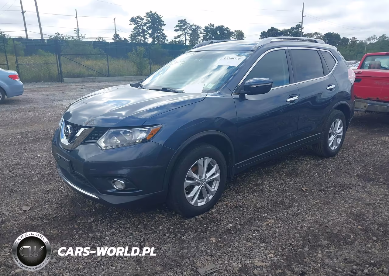 2015 Nissan Rogue Sv VIN:5N1AT2MV1FC854897 - 2