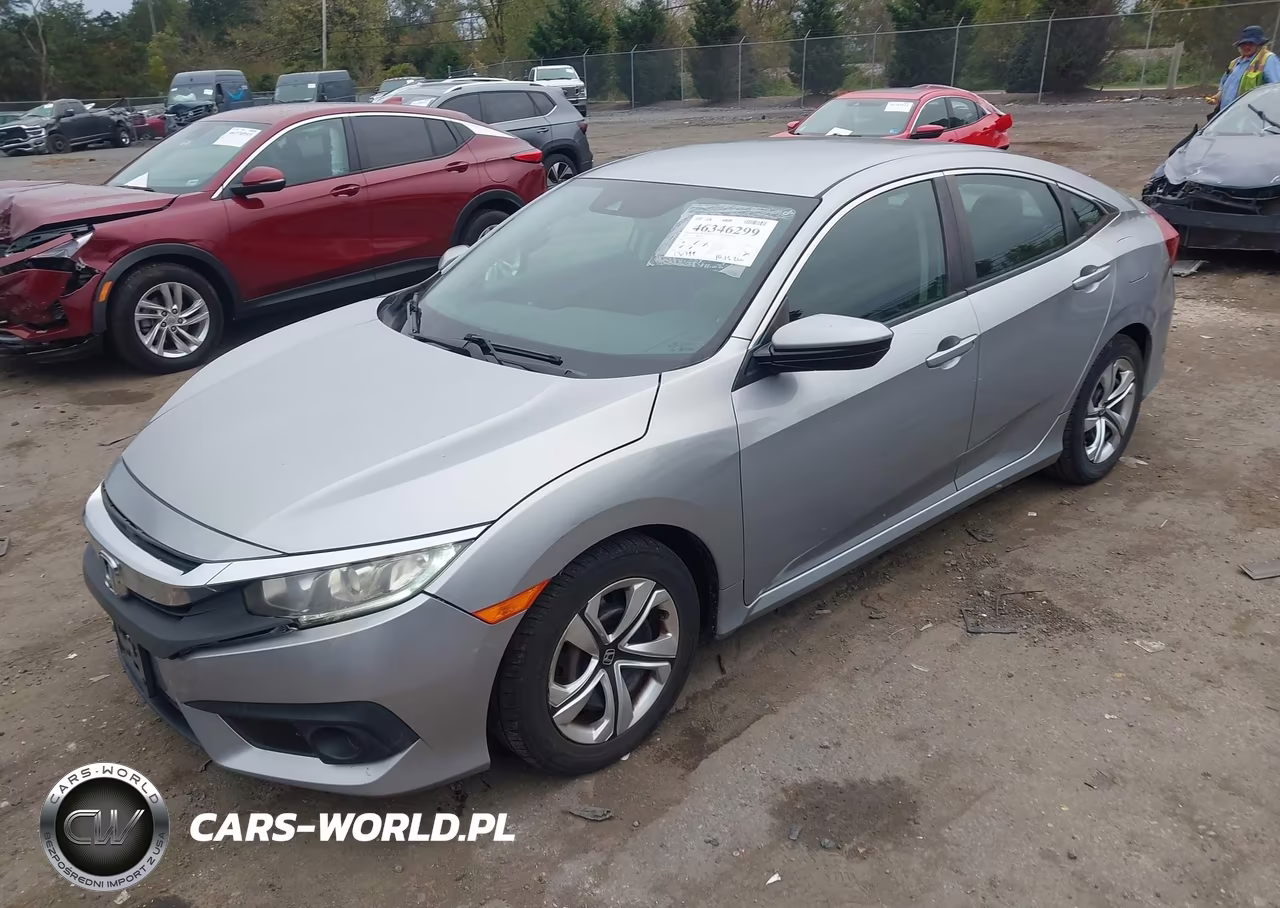 2016 Honda Civic Lx VIN:19XFC2F69GE221428 - 2
