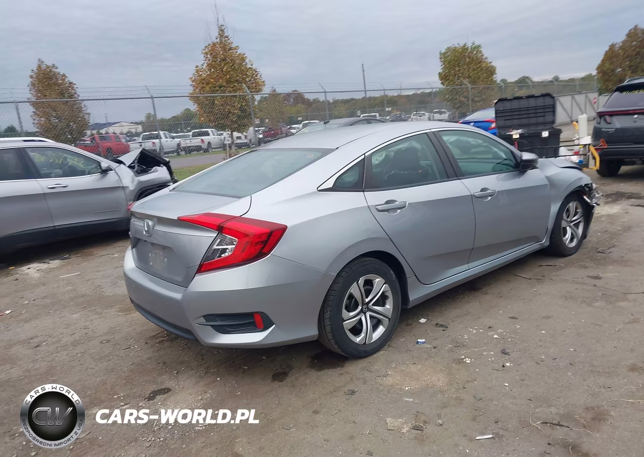 2016 Honda Civic Lx VIN:19XFC2F69GE221428 - 4