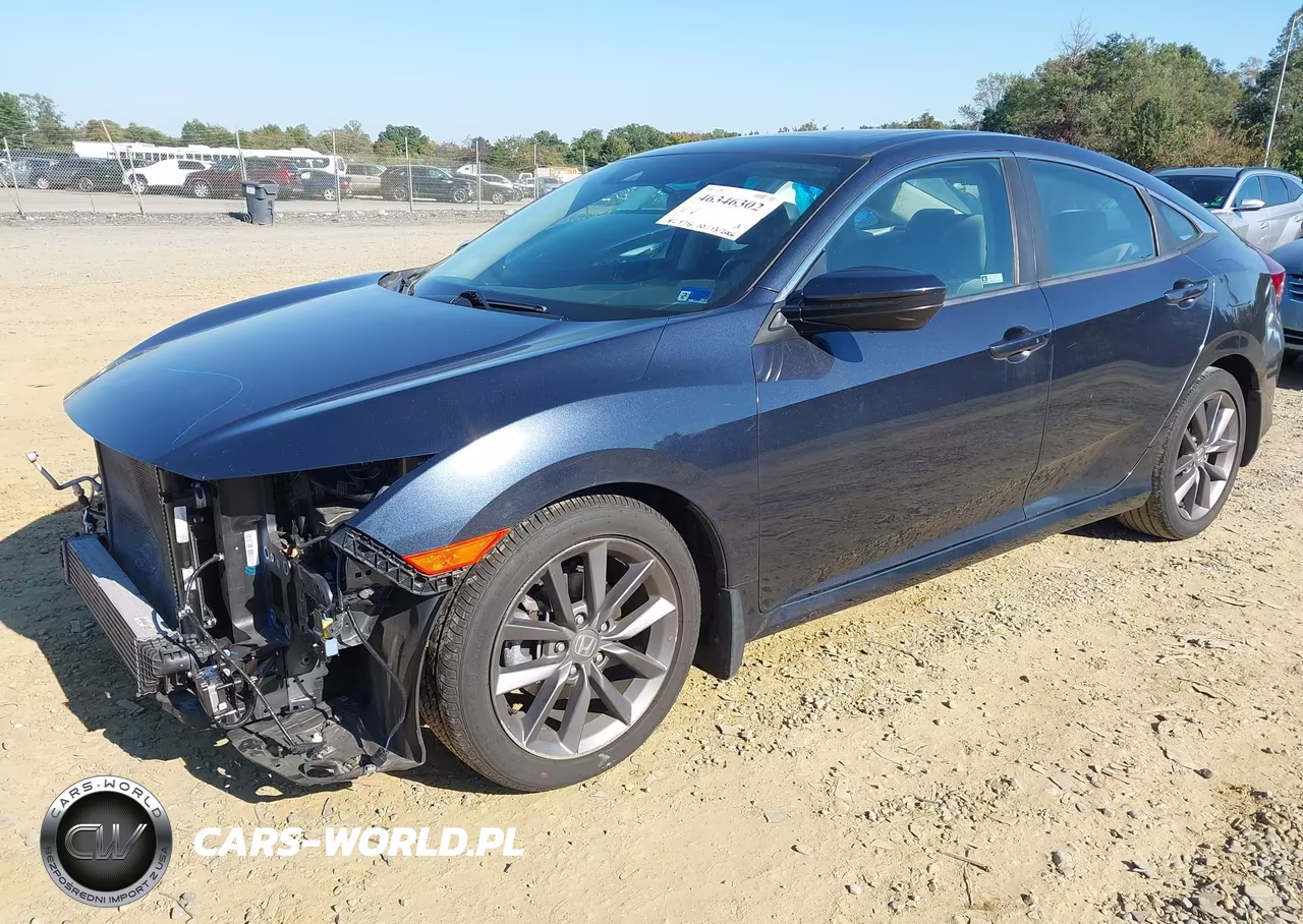 2019 Honda Civic Ex VIN:19XFC1F36KE002063 - 2