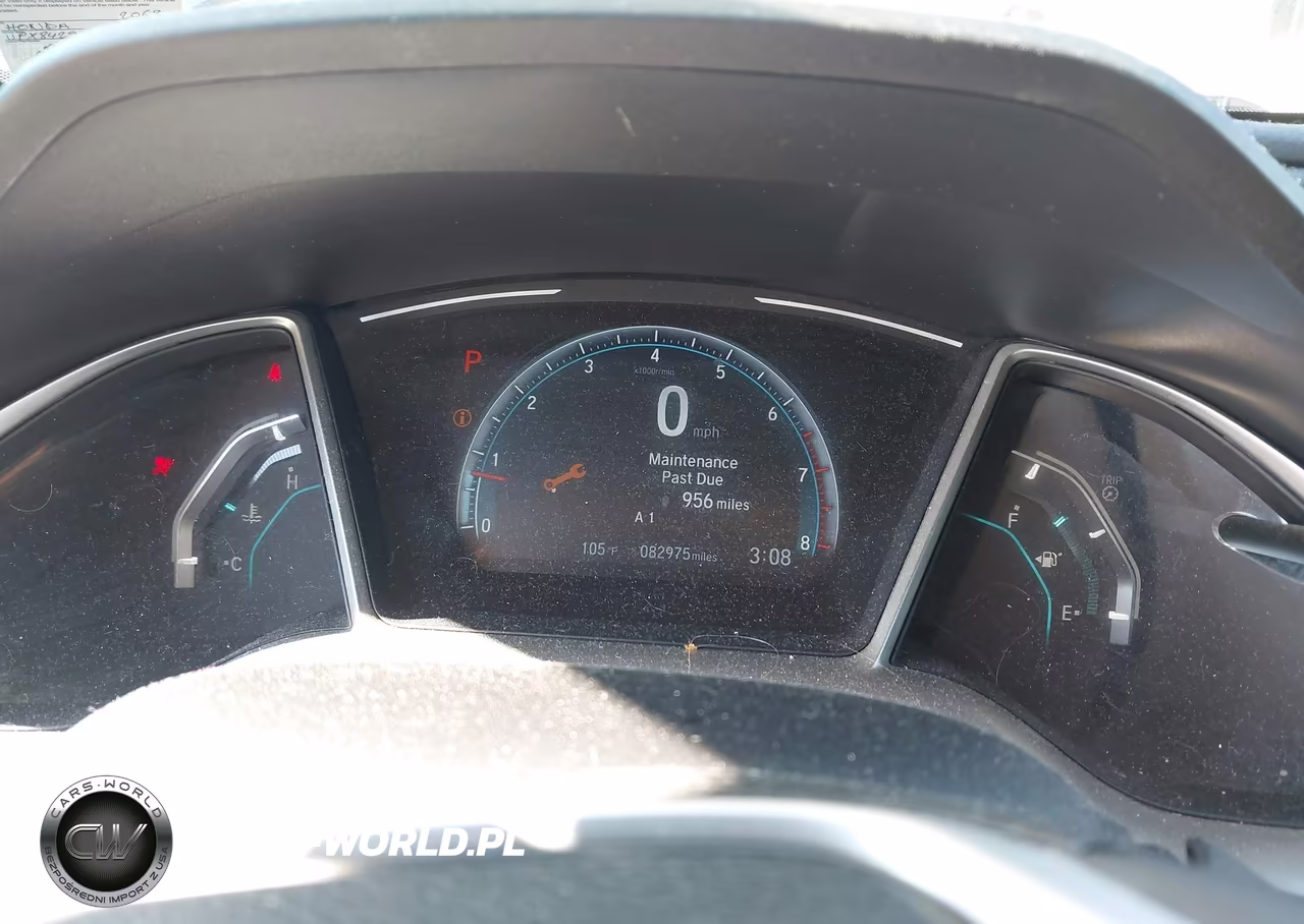 2019 Honda Civic Ex VIN:19XFC1F36KE002063 - 7