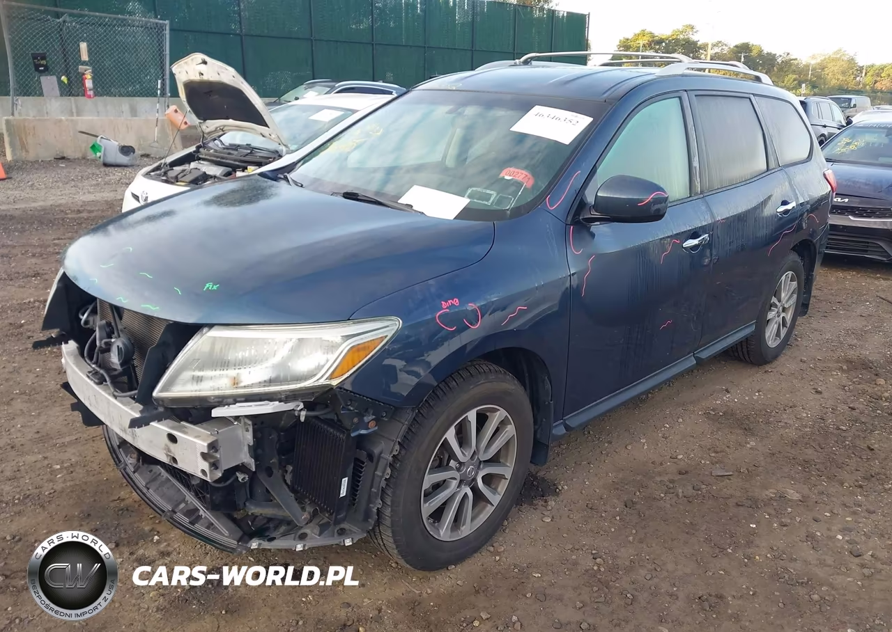 2015 Nissan Pathfinder S VIN:5N1AR2MM7FC691663 - 2