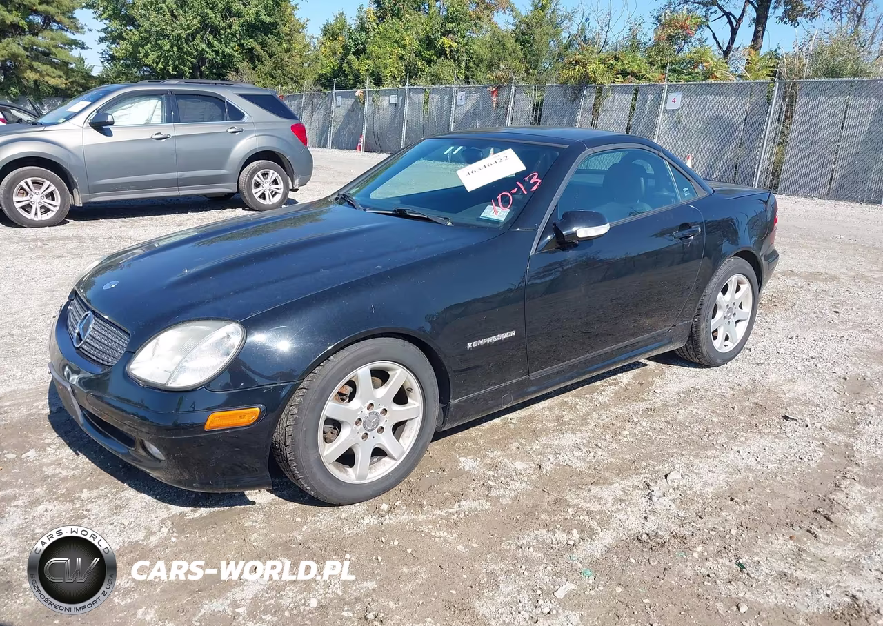 2002 Mercedes-Benz Slk 230 Kompressor VIN:WDBKK49F52F237910 - 2