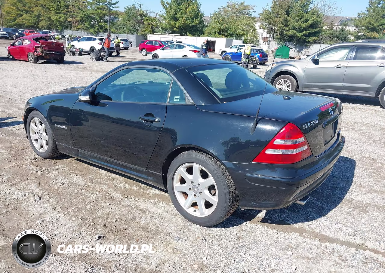 2002 Mercedes-Benz Slk 230 Kompressor VIN:WDBKK49F52F237910 - 3