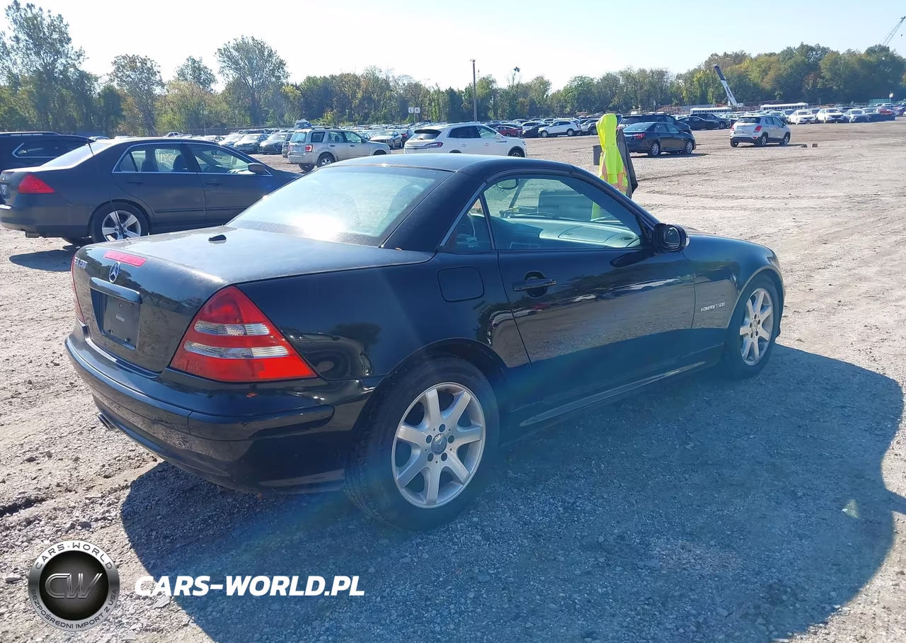 2002 Mercedes-Benz Slk 230 Kompressor VIN:WDBKK49F52F237910 - 4