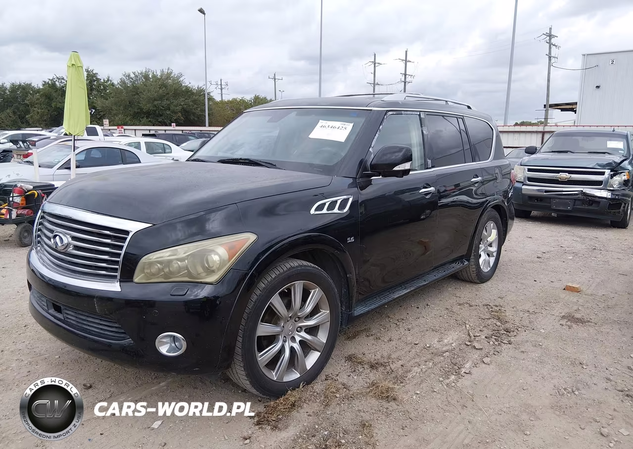 2012 Infiniti Qx56 VIN:JN8AZ2NF5C9519049 - 2