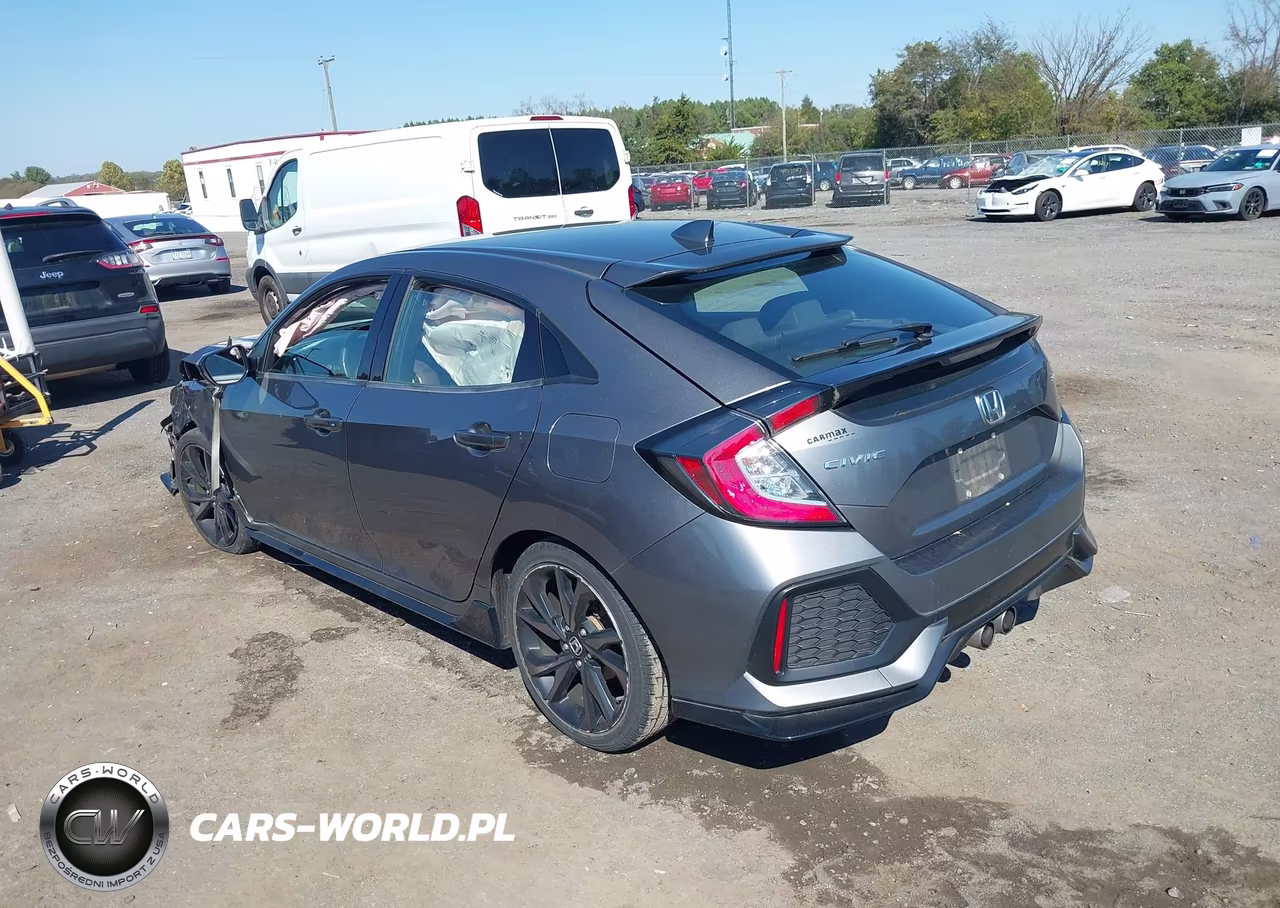 2018 Honda Civic Sport VIN:SHHFK7H46JU221169 - 3