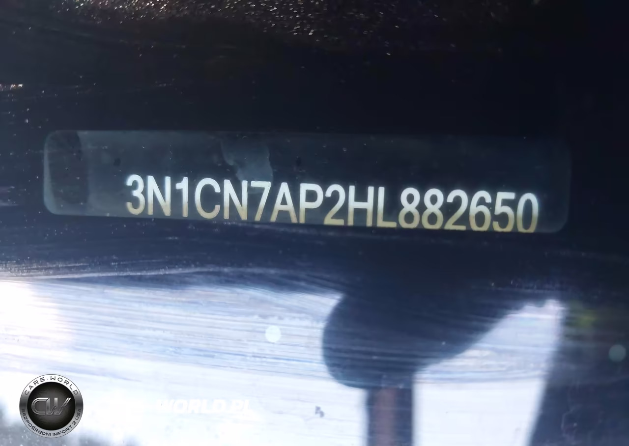 2017 Nissan Versa 1.6 Sv VIN:3N1CN7AP2HL882650 - 9