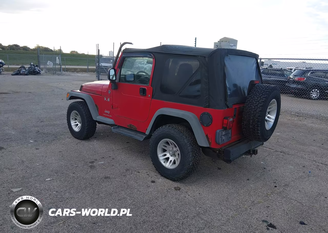 2006 Jeep Wrangler X VIN:1J4FA39S26P756324 - 3