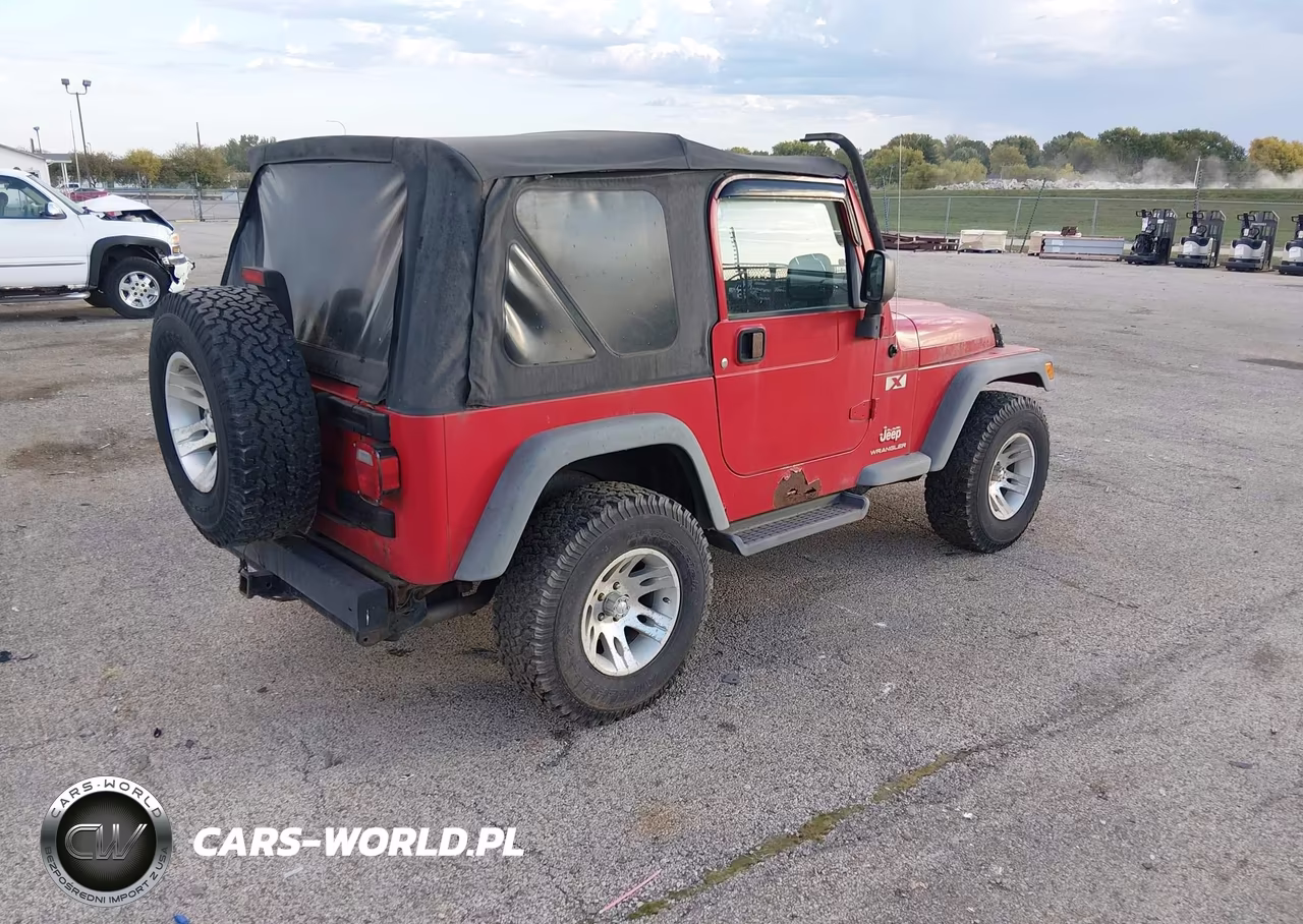 2006 Jeep Wrangler X VIN:1J4FA39S26P756324 - 4
