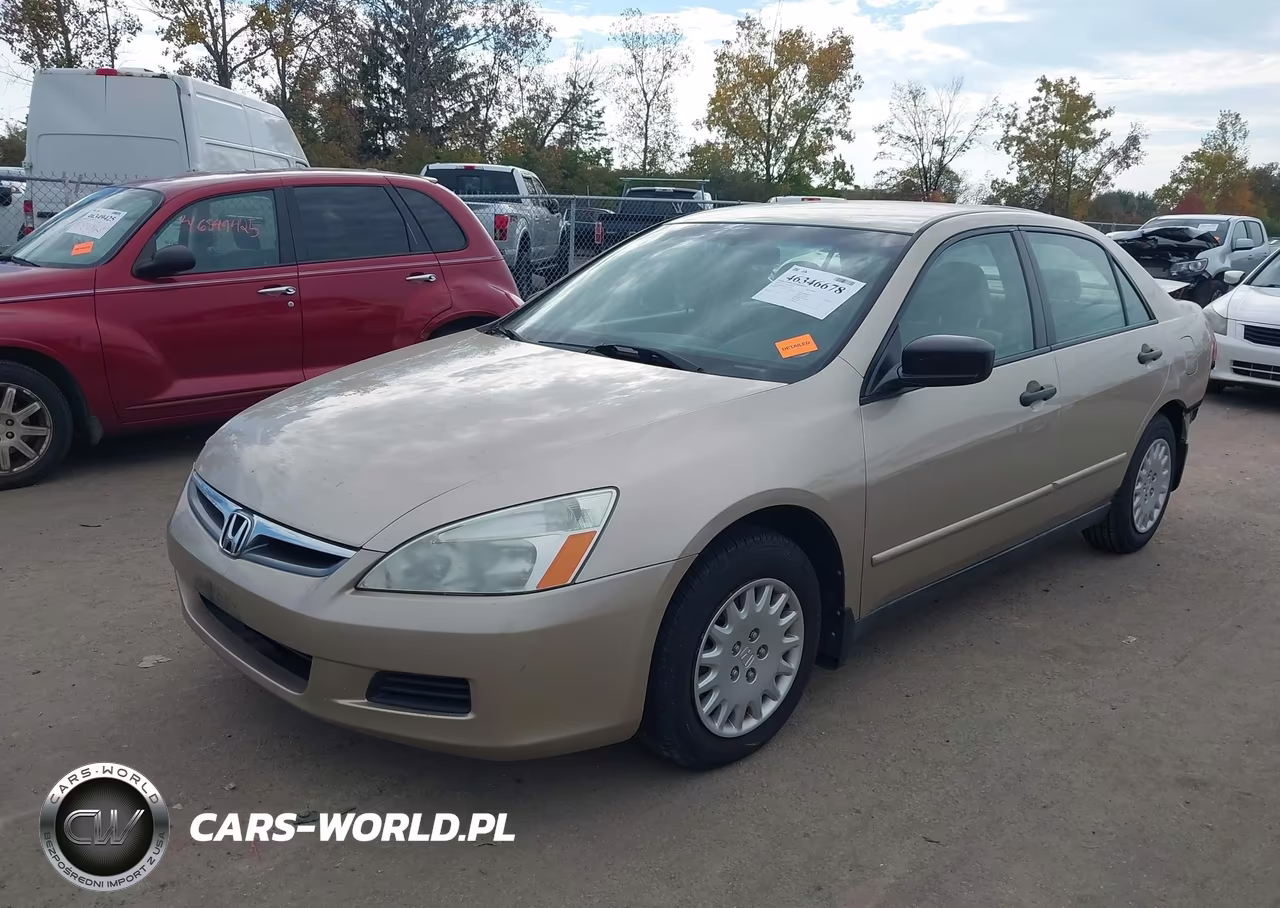 2007 Honda Accord 2.4 Vp VIN:1HGCM56167A053905 - 2