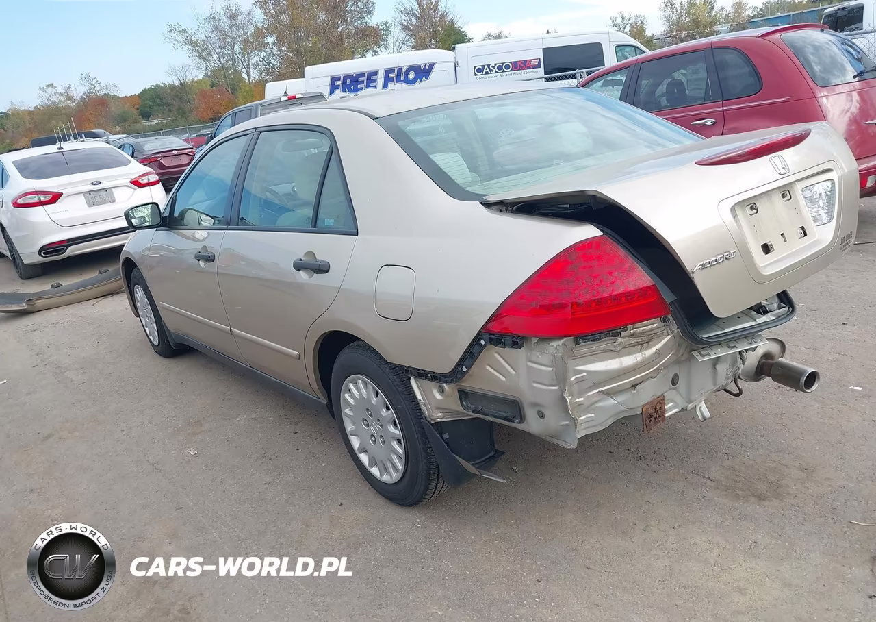 2007 Honda Accord 2.4 Vp VIN:1HGCM56167A053905 - 3