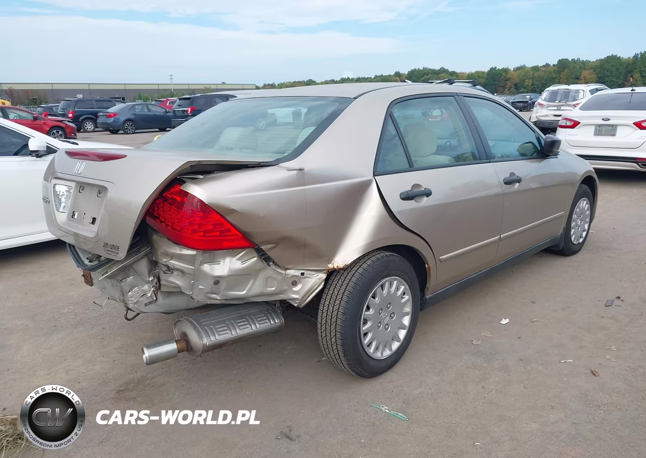 2007 Honda Accord 2.4 Vp VIN:1HGCM56167A053905 - 4