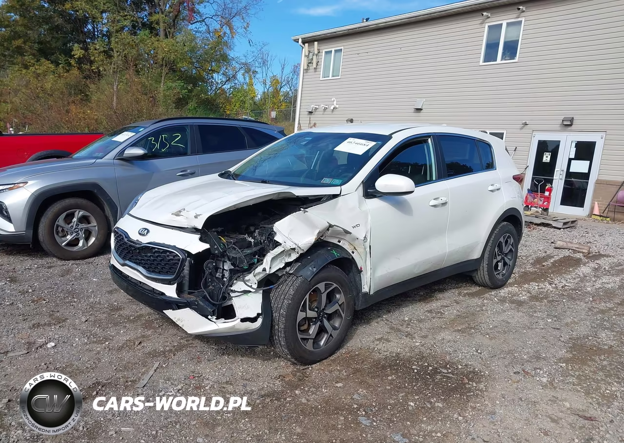2022 Kia Sportage Lx VIN:KNDPMCAC0N7954436 - 2