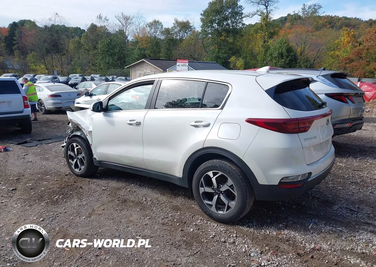 2022 Kia Sportage Lx VIN:KNDPMCAC0N7954436 - 3
