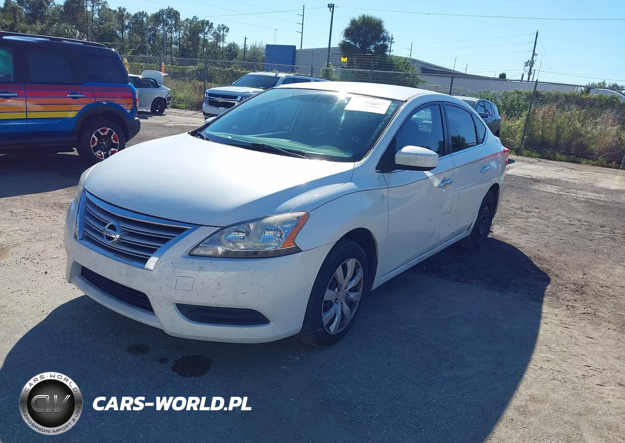 2013 Nissan Sentra Sv VIN:3N1AB7AP5DL613133 - 2