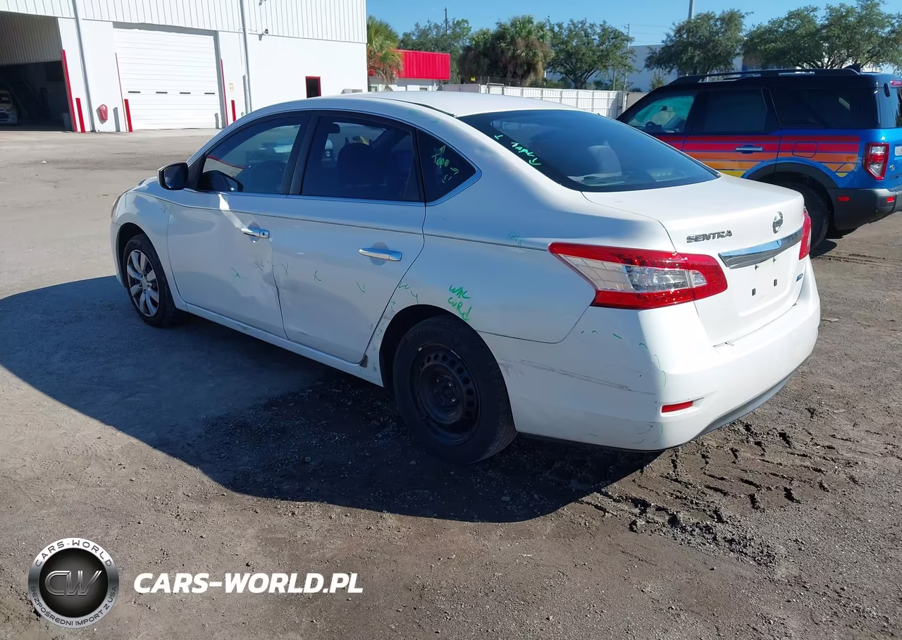2013 Nissan Sentra Sv VIN:3N1AB7AP5DL613133 - 3