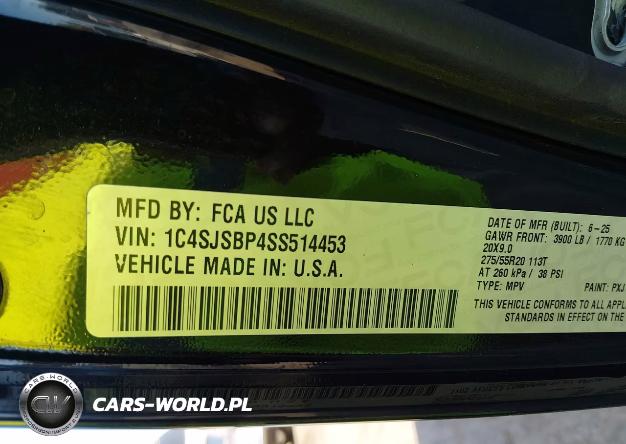 2025 Jeep Wagoneer L Series Ii 4X4 VIN:1C4SJSBP4SS514453 - 9