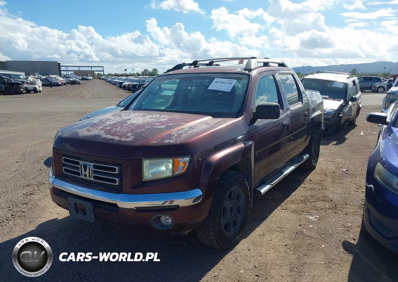 2007 Honda Ridgeline Rtl VIN:2HJYK16577H515827 - 2