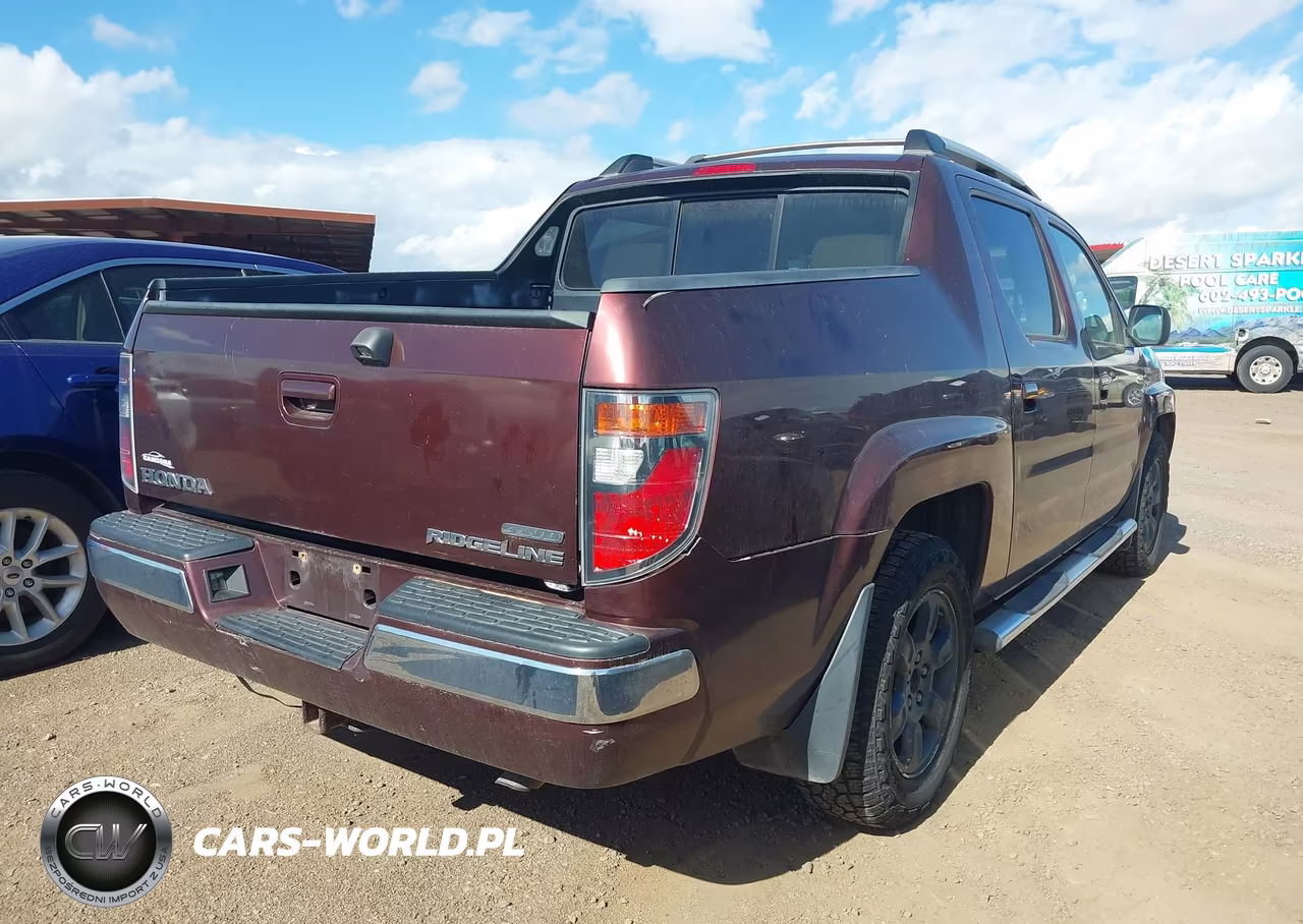 2007 Honda Ridgeline Rtl VIN:2HJYK16577H515827 - 4