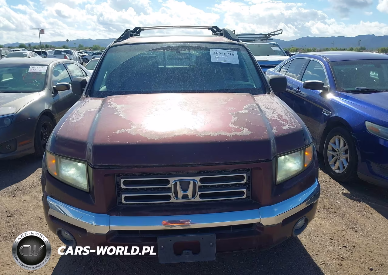 2007 Honda Ridgeline Rtl VIN:2HJYK16577H515827 - 6