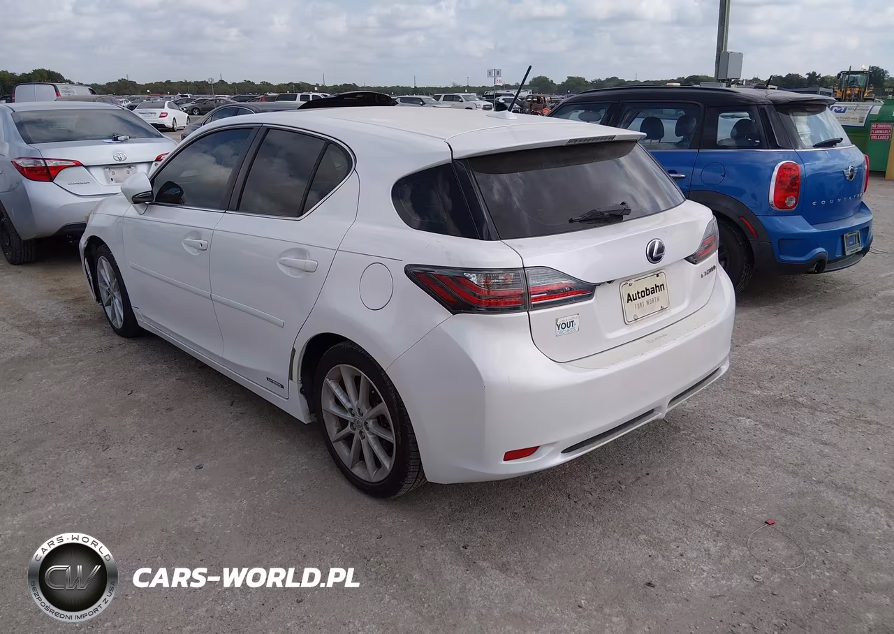 2012 Lexus Ct 200H Premium VIN:JTHKD5BH1C2088352 - 3