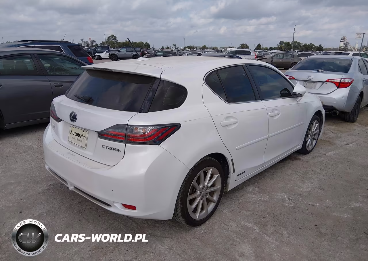 2012 Lexus Ct 200H Premium VIN:JTHKD5BH1C2088352 - 4
