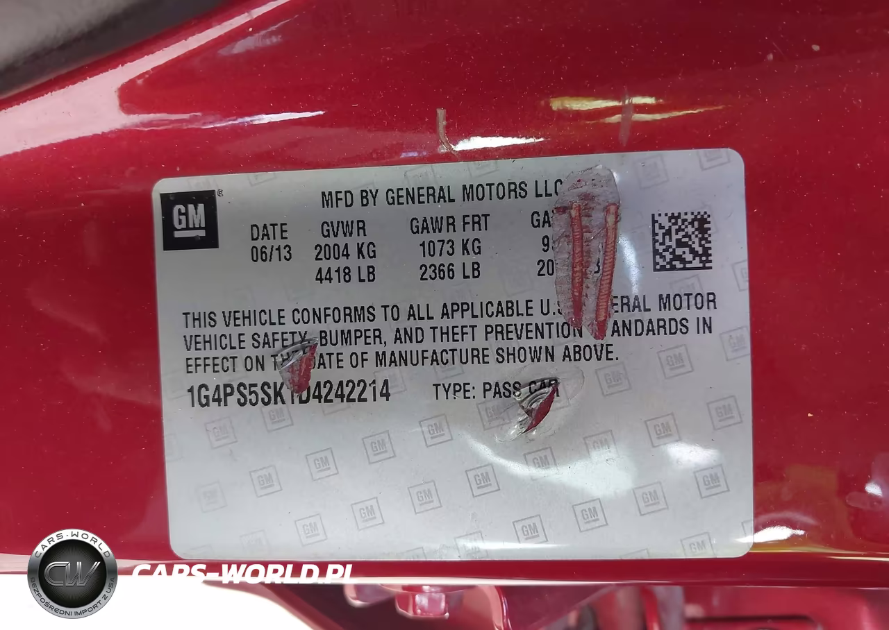 2013 Buick Verano Leather Group VIN:1G4PS5SK1D4242214 - 9