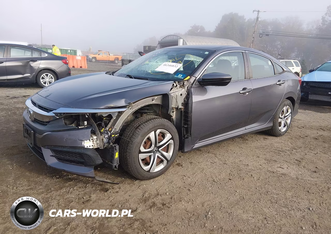 2016 Honda Civic Lx VIN:19XFC2F51GE242295 - 2