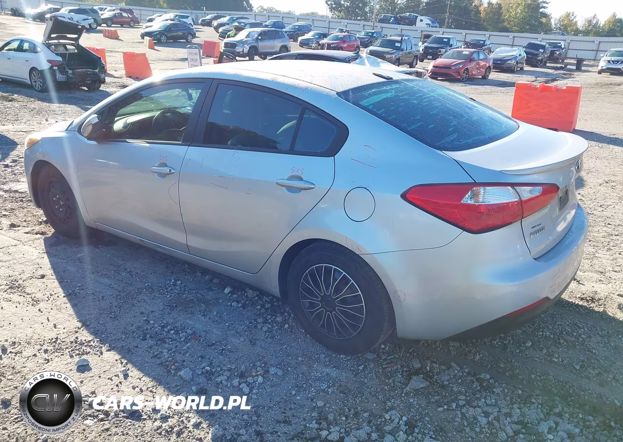2015 Kia Forte Lx VIN:KNAFK4A64F5341098 - 3