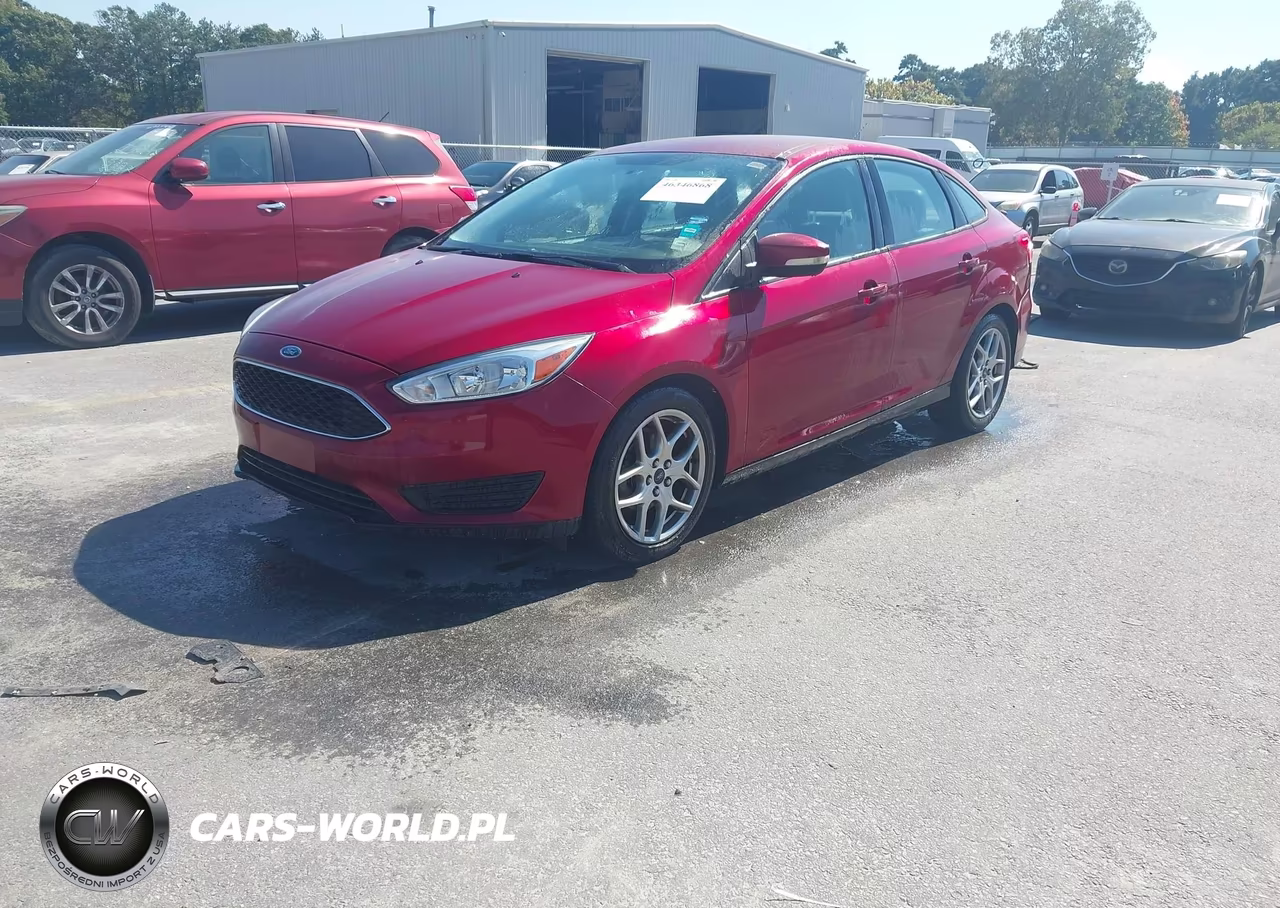 2015 Ford Focus Se VIN:1FADP3F28FL253183 - 2