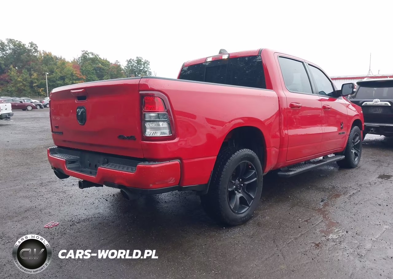 2021 Ram 1500 Big Horn 4X4 5'7 Box VIN:1C6SRFFT2MN680521 - 4